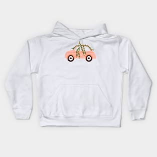 Funny Vintage Object Spring Flowers Elements Gift Kids Hoodie